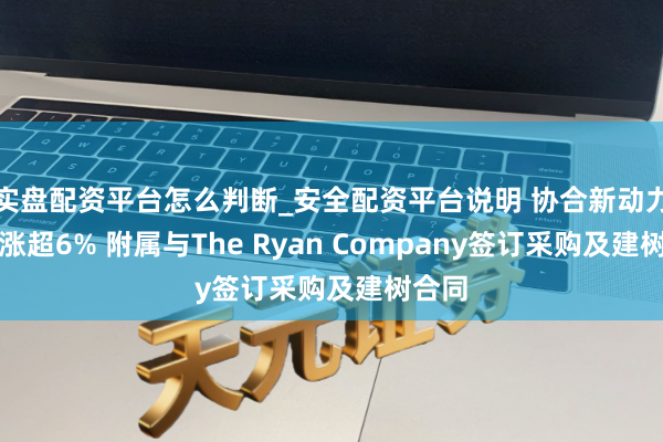 实盘配资平台怎么判断_安全配资平台说明 协合新动力午前涨超6% 附属与The Ryan Company签订采购及建树合同